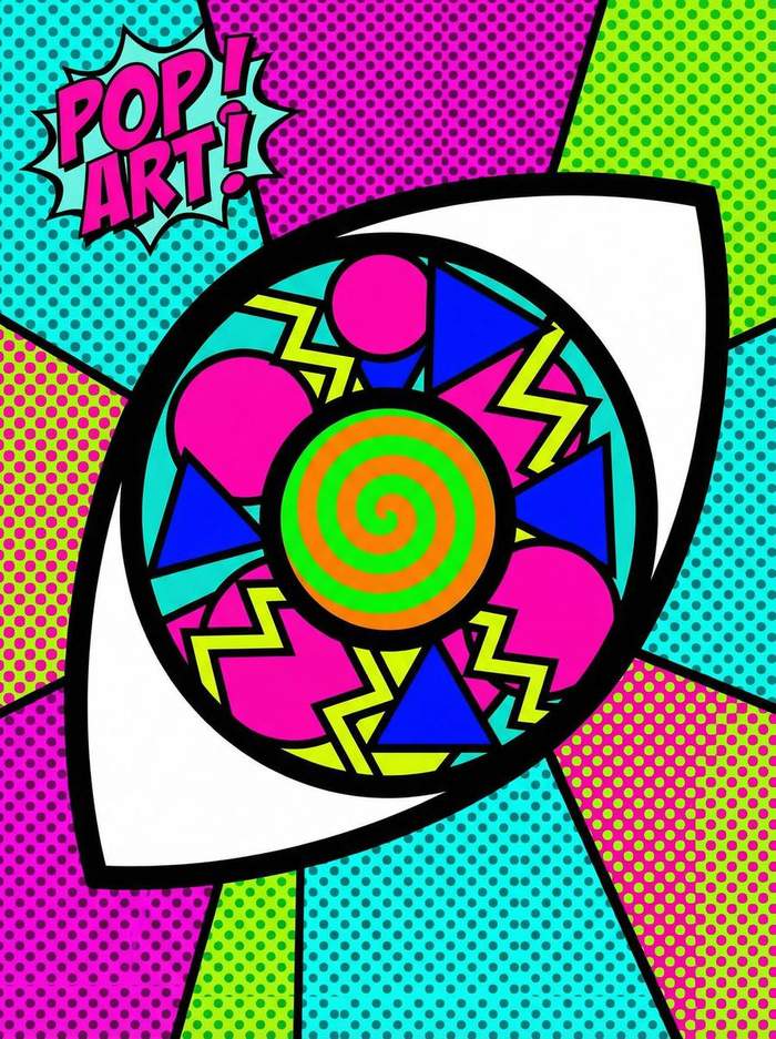 澳门体彩 - 超现实波普艺术眼睛创作